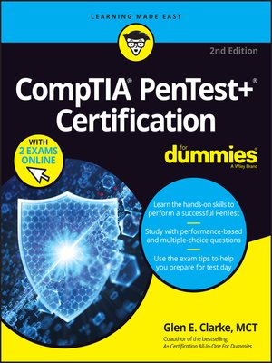 cover image of CompTIA Pentest+ Certification For Dummies